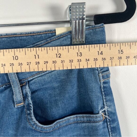 NWT LEVIS 720 HIGH-RISE SUPER SKINNY HYPERSTRETCH Jeans Raw Hem Size 30x30 - Picture 7 of 16